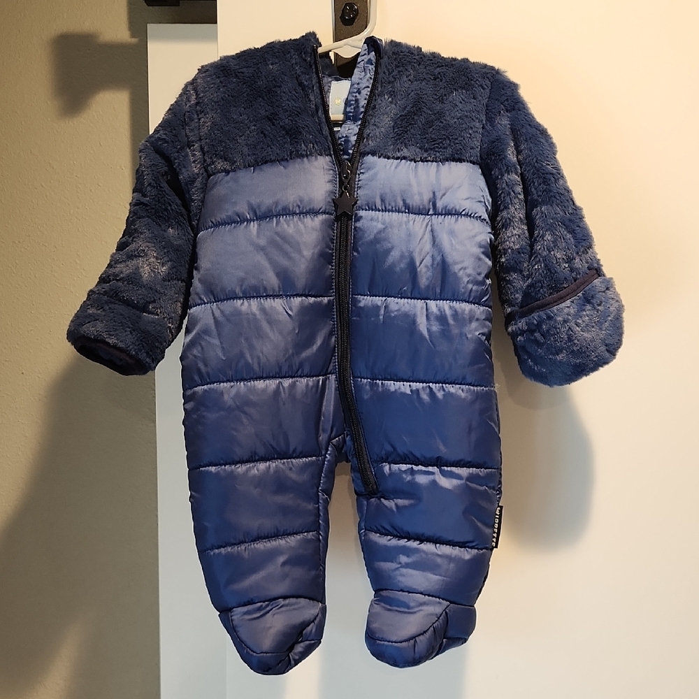 Wippette Boys Cozy Blue One Piece